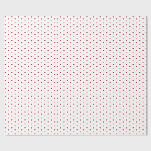 Kleine harten cadeaupapier (Vlak)