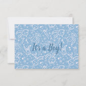 Kleine harten en Bunnies - transparant patroon. Aankondiging (Voorkant)