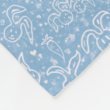 Kleine harten en Bunnies - transparant patroon.