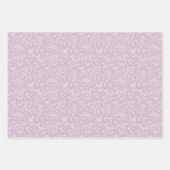 Kleine harten en Bunnies - transparant patroon. Inpakpapier Vel (Voorkant 3)