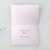 Kleine harten en Bunnies - transparant patroon. Kaart (Binnen)