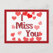 Kleine harten - Ik Miss U Briefkaart (Voorkant)