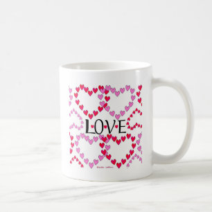 Kleine harten Roze rode klep Koffiemok