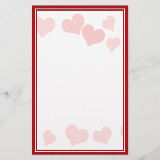 Kleine harten - Voeg je bericht toe Briefpapier (Voorkant)
