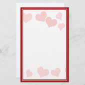 Kleine harten - Voeg je bericht toe Briefpapier (Voorkant / Achterkant)