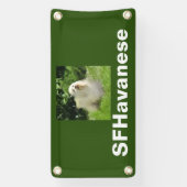 kleine Havanese banner (Verticaal)