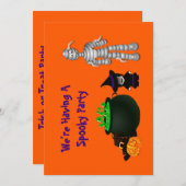 Kleine heek en vrienden kaart (Voorkant / Achterkant)