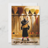 Kleine heks die een kamer kiest kaart (Voorkant)