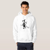 Kleine heks en clown hoodie (Voorkant volledig)