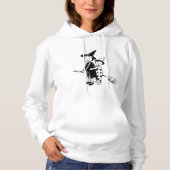 Kleine heks en clown hoodie (Voorkant)