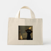 Kleine Heks, Grote Dromen Mini Tote Bag (Achterkant)