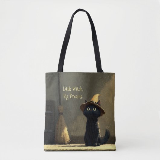 Kleine Heks, Grote Dromen Tote Bag (Voorkant)