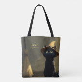 Kleine Heks, Grote Dromen Tote Bag (Achterkant)