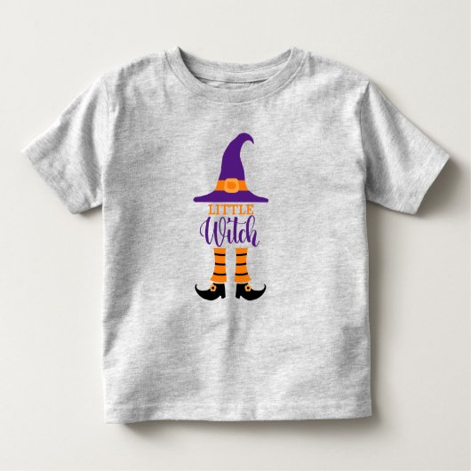 Kleine heks kleine meisjes kinder shirts (Voorkant)