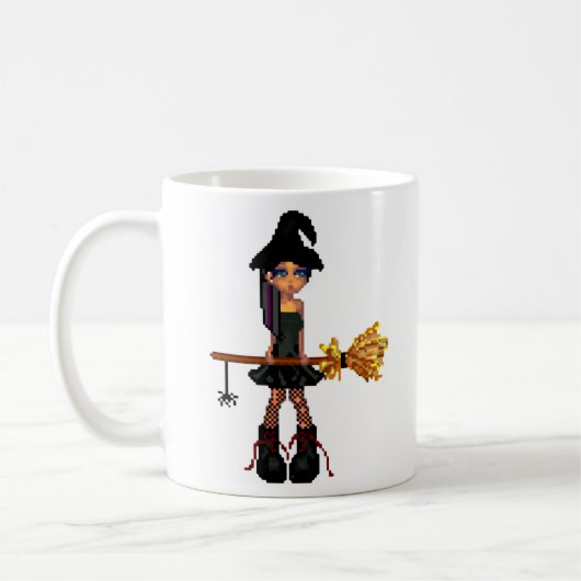 Kleine heks koffiemok (Links)