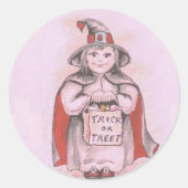 Kleine heks sticker (Voorkant)