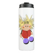 "Kleine heks" Thermosbeker (Voorkant)