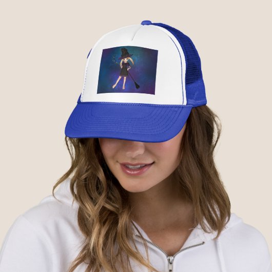 Kleine heks trucker pet (In situ)