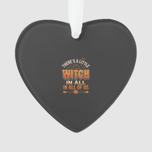 Kleine Heksen Halloween Heks Typografie Ontwerp_1 Ornament