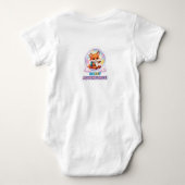 Kleine Held Avontuur - Schattige Anime Superheld B Romper (Achterkant)