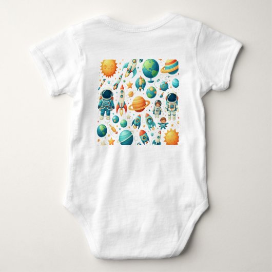 "Kleine held" Romper (Achterkant)