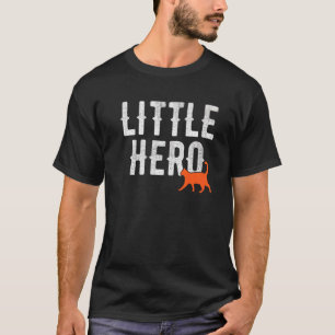 Kleine held Schattig dier Kat T-shirt