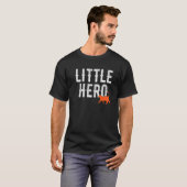 Kleine held Schattig dier Kat T-shirt (Voorkant volledig)
