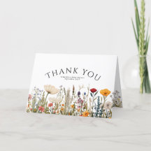 Kleine heldere wilde bloem baby shower