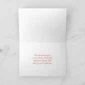 Kleine helikopters van de kerstman kaart (Binnen)