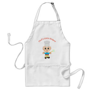 Kleine helper van de chef standaard schort