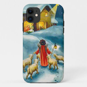 Kleine herder op weg naar Bethlehem Case-Mate iPhone Case