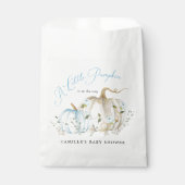 Kleine Herfst Baby shower Bedankzakje (Voorkant)