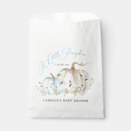 Kleine Herfst Baby shower Bedankzakje