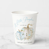 Kleine Herfst Baby shower Papieren Bekers (Achterkant)