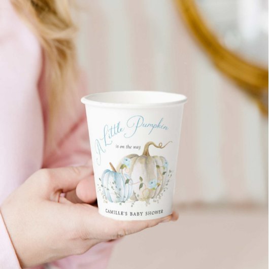 Kleine Herfst Baby shower Papieren Bekers