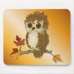 Kleine herfst Whoo Uil Muismat