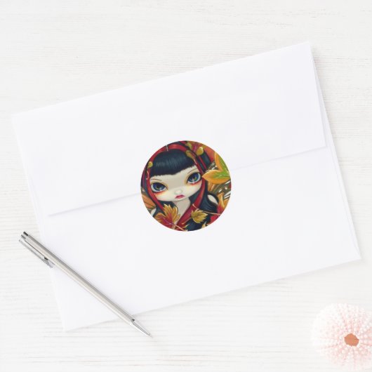 "Kleine herfstbladeren" Sticker (Envelop)