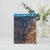 Kleine Herfsten Grote Canyon van de geelsteen Briefkaart (Staand voorkant)