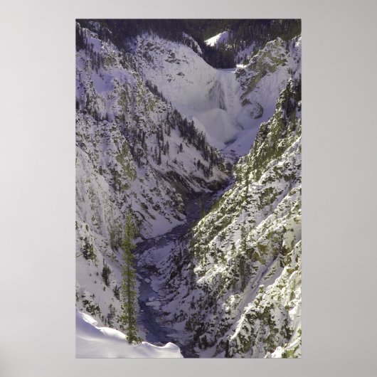 Kleine Herfsten Grote Canyon van de geelsteen Poster (Voorkant)