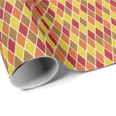 Kleine herfsttint Harlekijn Cadeaupapier (Rol Hoek)