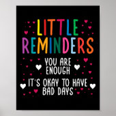 Kleine herinnering Depressie Zelfmoord Geestelijke Poster (Voorkant)