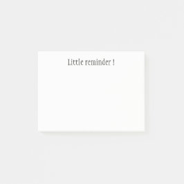 Kleine herinnering post-it® notes