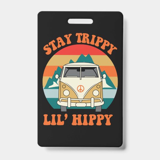 Kleine hippie badge (Voorzijde)