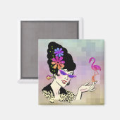 Kleine Hon Magnet (Voorkant / Achterkant)