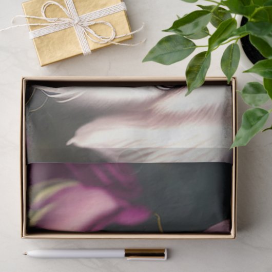 Kleine hond en Roos Collectie Tissuepapier (Geschenk)