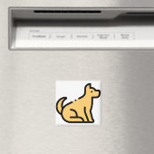 Kleine hond magneet (Insitu (Vaatwasser))