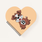 kleine hond notitieboek (Voorkant)