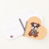 kleine hond notitieboek (Binnen)