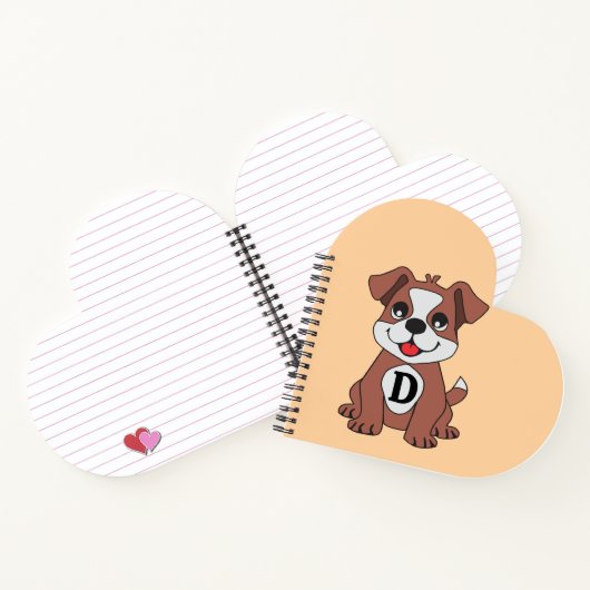 kleine hond notitieboek (Binnen)