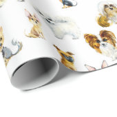 Kleine honden cadeaupapier (Rol Hoek)